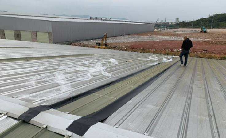 常州厂房屋面防水维修案例